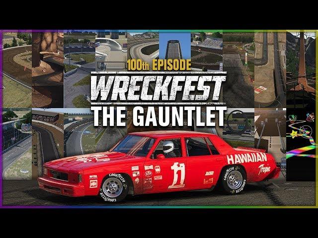 THE GAUNTLET: ALL STAR TRACK CHALLENGE | Wreckfest - 100th Episode