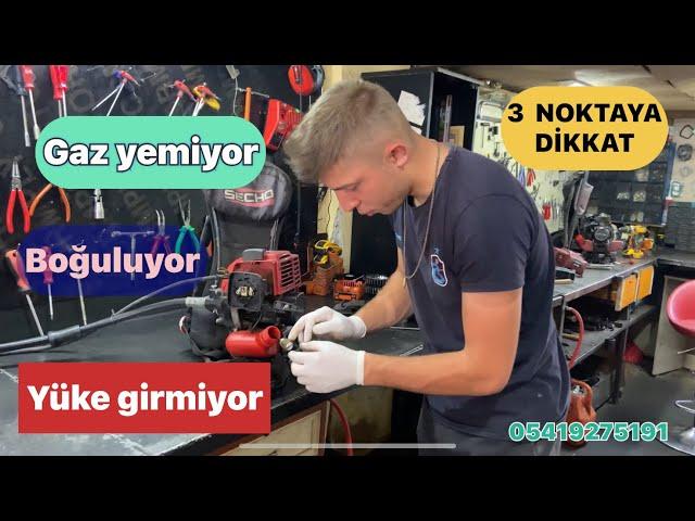 OT TIRPANI ÇALIŞIYOR AMA GAZ YEMİYOR /BASİT 3 ÇÖZÜM /THE STRAWER WORKS BUT NOT EATING GAS