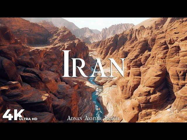 Flying over IRAN - Persian Wonders & Breathtaking Scenery (4k Video)