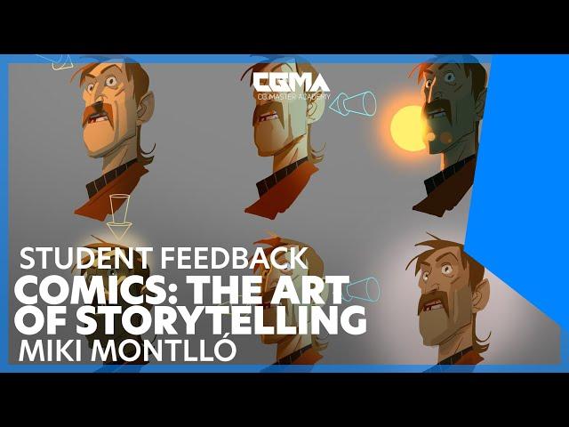 CGMA | Comics: The Art Of Storytelling - Student Feedback Preview