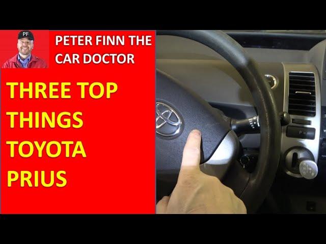 THREE TOP Things why Peter Finn and I Recommend TOYOTA PRIUS car