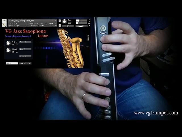 AKAI EWI4000s EWI5000 USB, Saxophone sound library for NI Kontakt 5