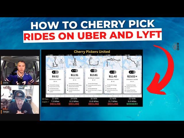 How to CHERRY PICK Rides On Uber And Lyft As A Driver