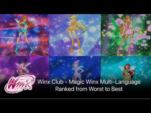 Winx Club - Magic Winx Multi-Language - Ranked From Worst to Best