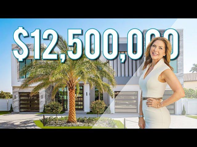 Boca Raton Luxury Real Estate Tour: Brand New Waterfront Construction