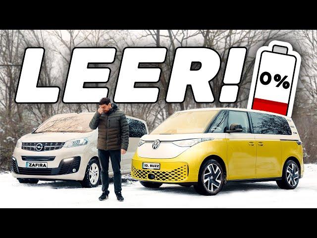 So weit liegen die Reichweiten auseinander! VW ID. Buzz vs Opel Zafira-e Life