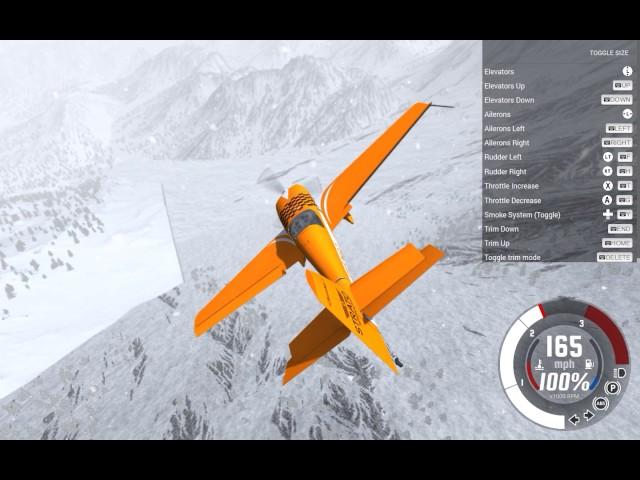 BeamNg.drive:Flying over Mammoth Valley (made by Ouerbacker)