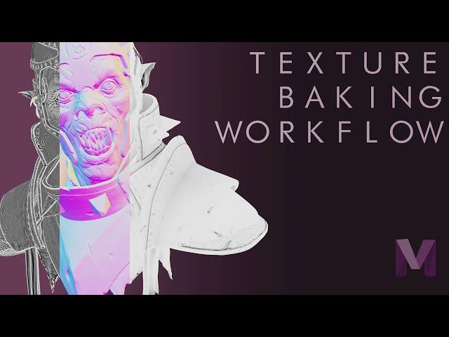 How to BAKE  PERFECT TEXTURES for AAA Game Characters