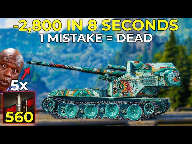 Makes Your HP Disappear! | World of Tanks Waffenträger Auf. E-100