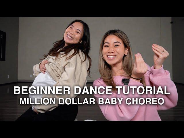 BEGINNER DANCE TUTORIAL | Million Dollar Baby - Tommy Richman Choreography