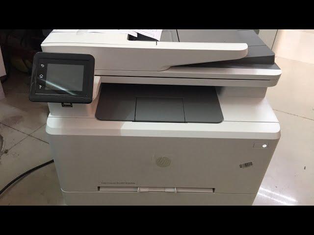 HP Laser Jet Pro MFP M283fdw_M283 series  Paper jam repair