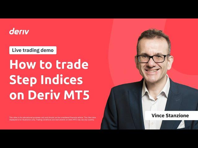 How to trade Step Indices on Deriv MT5 | Live Demo