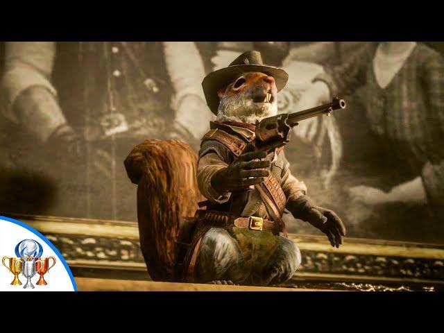 Red Dead Redemption 2 It's Art Trophy - All Hunting Request Carcasses, All Squirrel Statue Locations