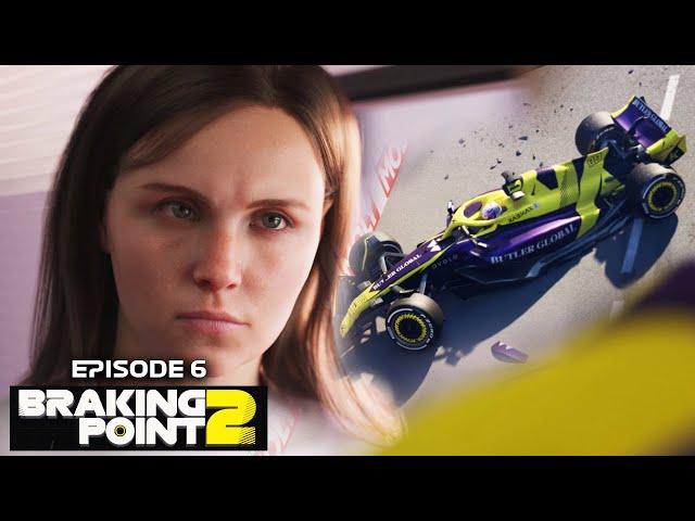 CALLIE MAYER HITS AIDEN ON HER FIRST RACE - F1 23 BRAKING POINT 2