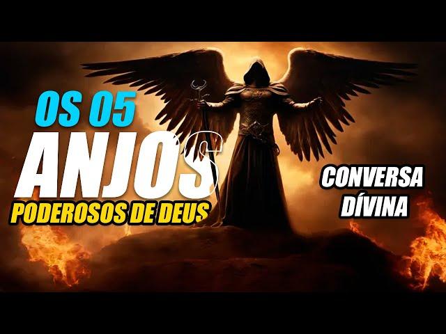 CONHEÇA os 5 ANJOS MAIS PODEROSOS de Deus: Uma Conversa Divina INCRÍVEL!