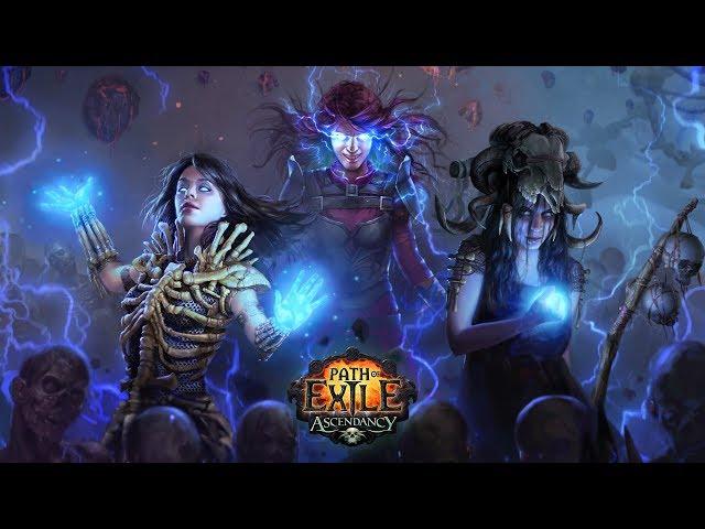 Path of Exile: Завоеватели Атласа старт лиги за некромонтера.