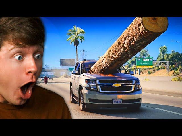 Reacting to SUPER REALISTIC CAR CRASHES!