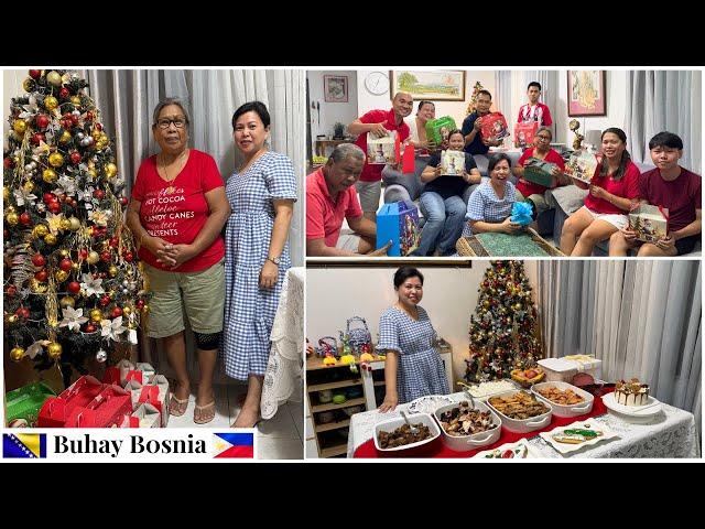 Božićna večera sa mojom porodicom na Filipinima |Christmas Dinner with my Family in the Philippines