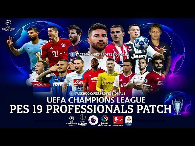 PES 2019 Professionals Patch V1 DOWNLOAD