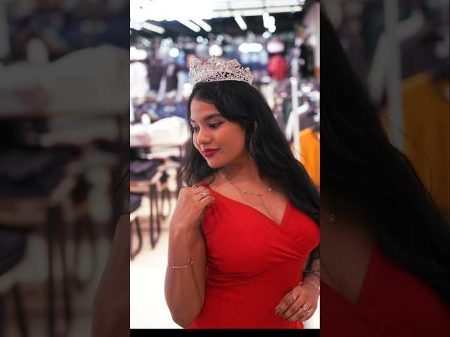 The Most Beautiful Red Dress You'll Ever See #photoshooting #photoshoot #ytshorts #shortsfeed #viral
