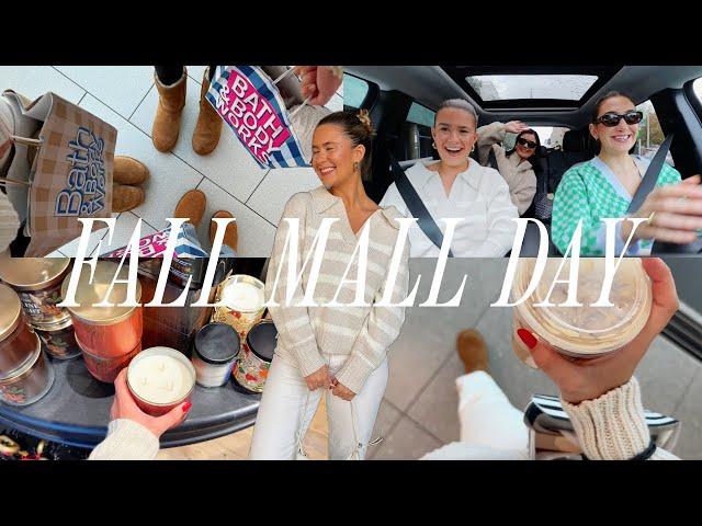 fall mall day vlog + try on haul (nostalgic youtube vibes)