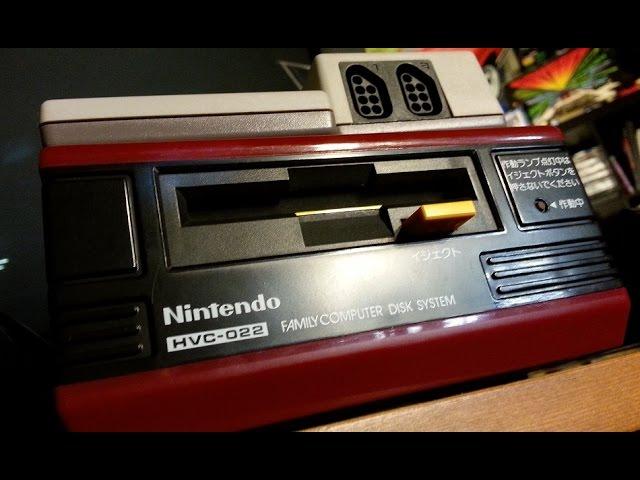 Classic Game Room - NINTENDO FAMICOM DISK SYSTEM console review