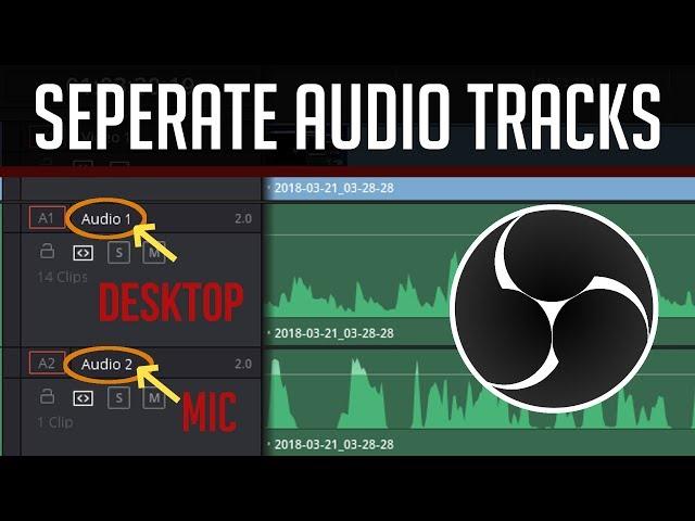 How to Record Multiple Separate Audio Tracks | OBS Tutorial