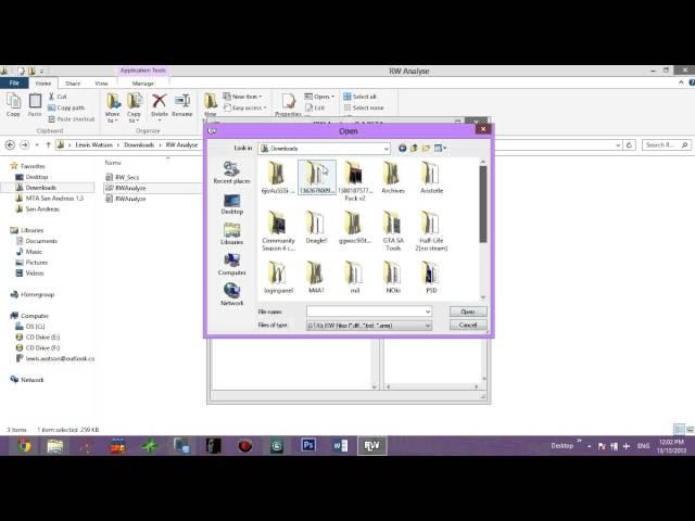 How to unlock a .dff file