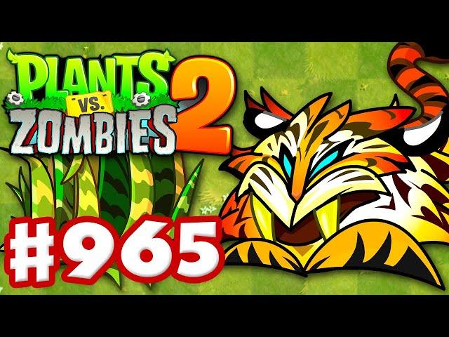 TIGER GRASS! New Plant! - Plants vs. Zombies 2 - Gameplay Walkthrough Part 965