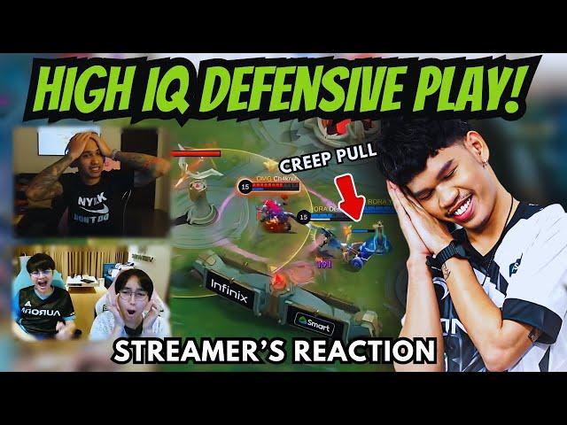 Ch4knu Pulls Off A High IQ Play To Save The Game Against Aurora Gaming PH! Streamer's Reaction!