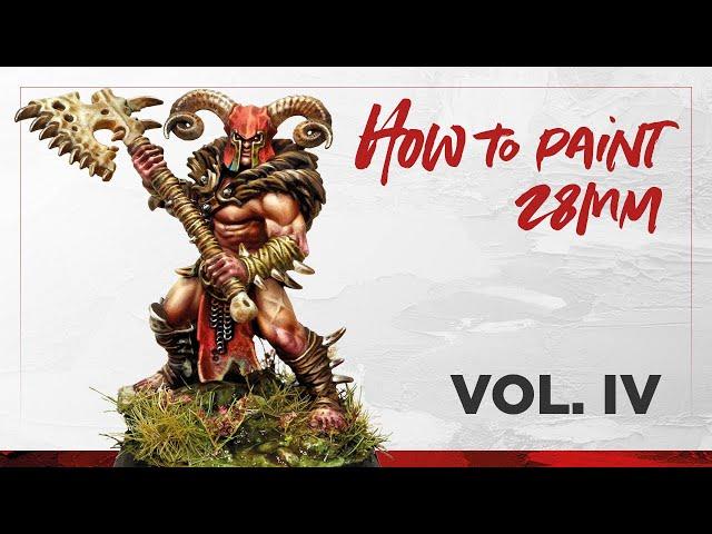 ️ How to paint 28MM: Untamed Beast WARHAMMER - VOL IV -