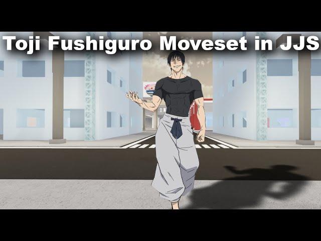 Toji Fushiguro Moveset in JJS