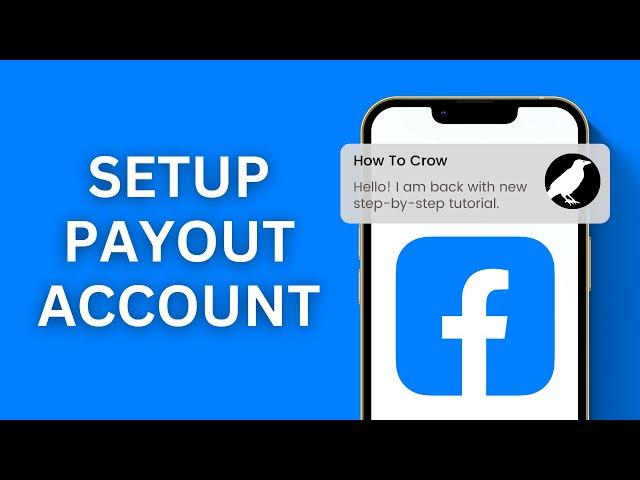 How to Setup Payout Account on Facebook Page