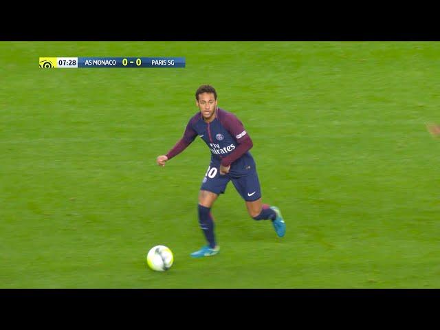 Neymar Destroying Monaco 2017/18 | HD