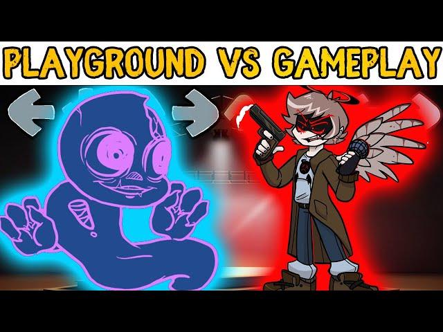 FNF Character Test | Gameplay VS Playground | FNF Mods Ghost & Angry Killer