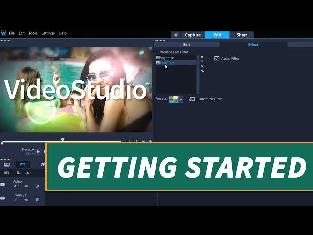 Getting Started with Corel VideoStudio