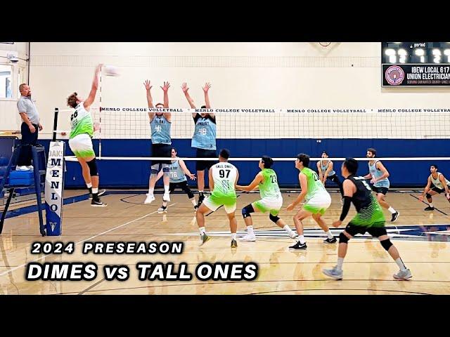 Bay Area Dimes vs Tall Ones | Men's Volleyball 2024 Preseason Game