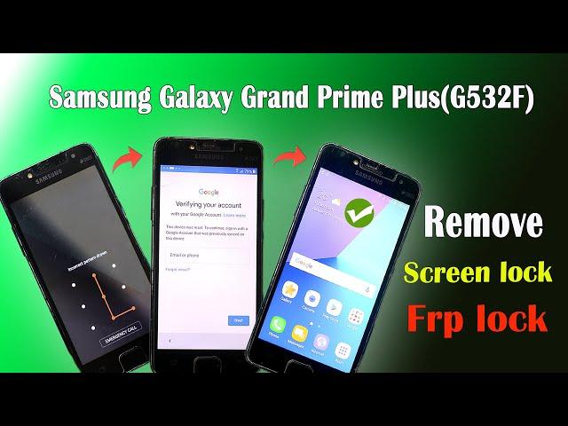 Samsung Galaxy Grand Prime Plus Hard Reset Frp Unlock | Samsung Galaxy Grand Prime Plus Frp Bypass