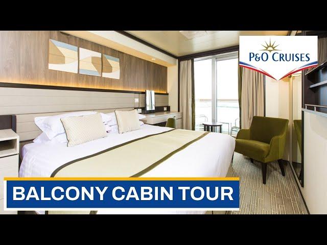 P&O Britannia Balcony Cabin Tour