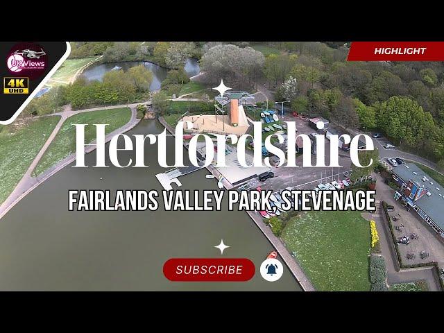 Fairlands Valley Park | Stevenage Area | Highlight |  Drone Video