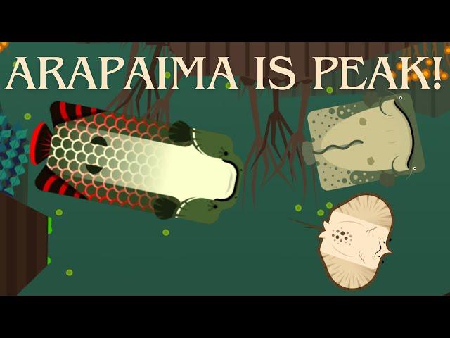 ARAPAIMA IS PEAK | Deeeep.io Swampy Shores Update!