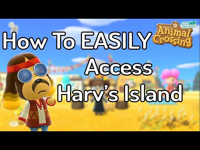 How to Access Harv's Island and Why it is so Useful! - Complete Tour | Animal Crossing New Horizons