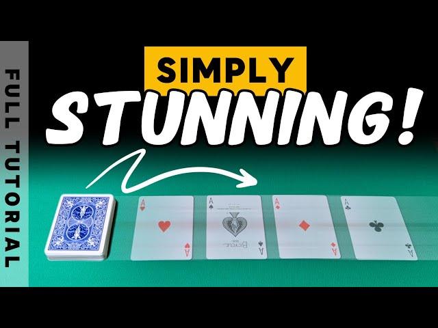 Four Ace Stunner: Master This Self-Working Card Trick Now!