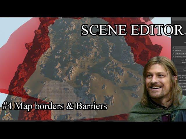 Bannerlord - Scene Editor Tutorial #4 - Map borders & Barriers (Wold images from KoA)