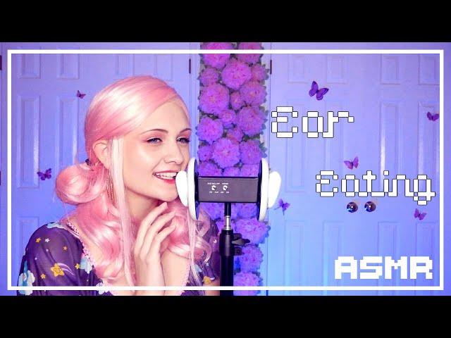 ASMR Ear Schlurping & Mouth Sounds (tongue fluttering, tapping, ear massage)