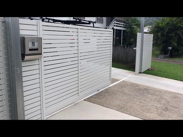 Sliding Gate Slat Panel Aluminium Screening