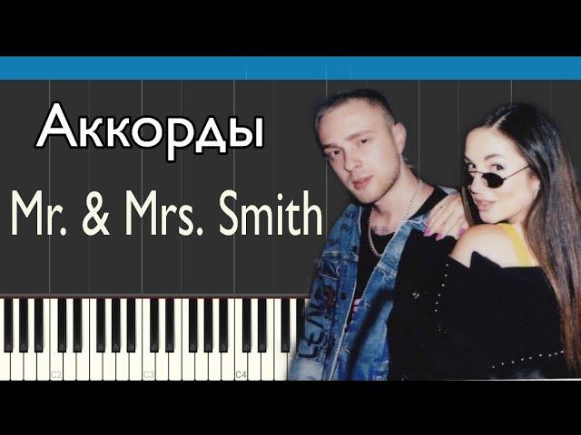 Егор Крид feat. Nyusha - Mr. & Mrs Smith | Аккорды | НОТЫ