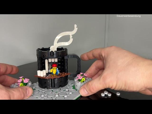 Ben's Lego ® / Klemmbausteine Welt ( World ) - MOC4065 - Kaffeetasse - REVIEW-  Video 67