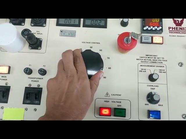 Phenix Technologies 6CP100/50-10 Dielectric Test Repair & Calibration by Dynamics Circuit S Pte Ltd