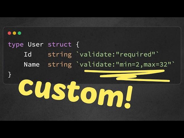 Creating custom struct tags in Golang is awesome!